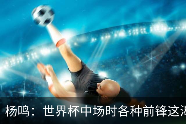 杨鸣：世界杯中场时各种前锋这渴了那饿了全来了 谁能记住后卫呢